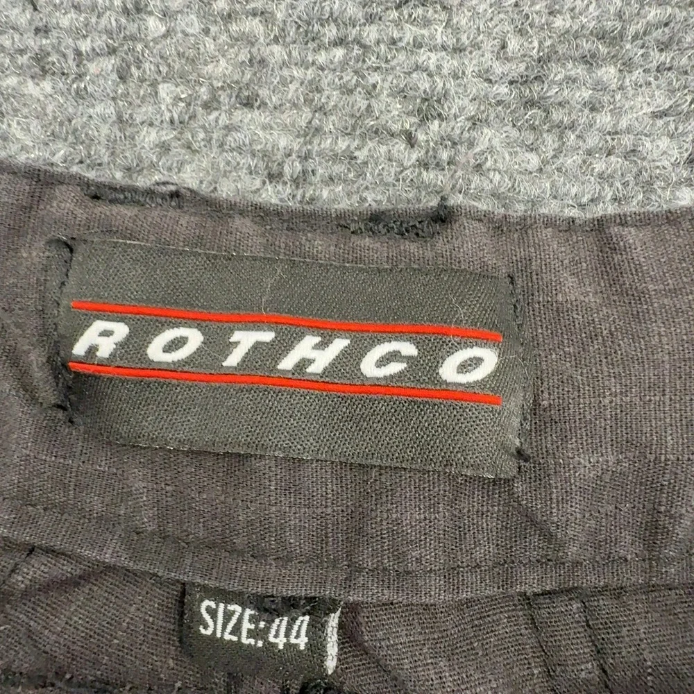Rothco Cargo Pants Men 44 Black Ripstop Tactical Military Outdoor Gorpcore Style